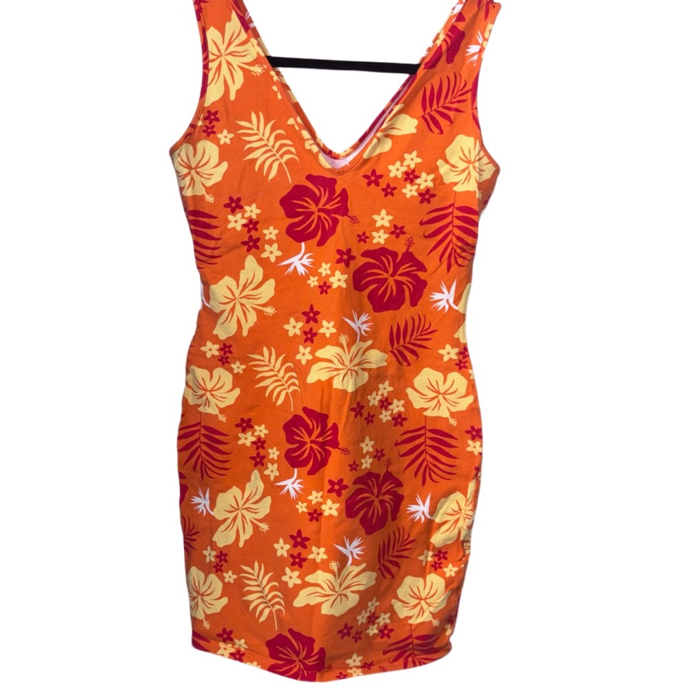 Wild Fable Tropical Floral Mini Dress